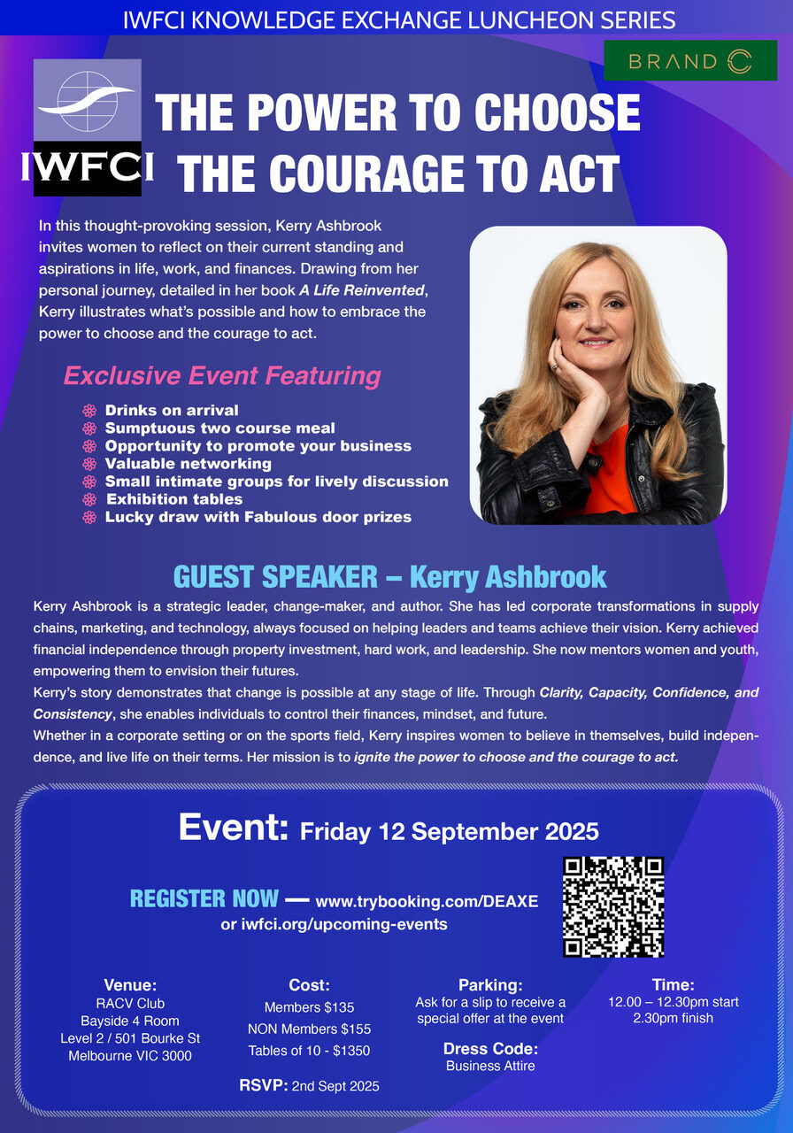 IWFCI Courage to choose power to act
